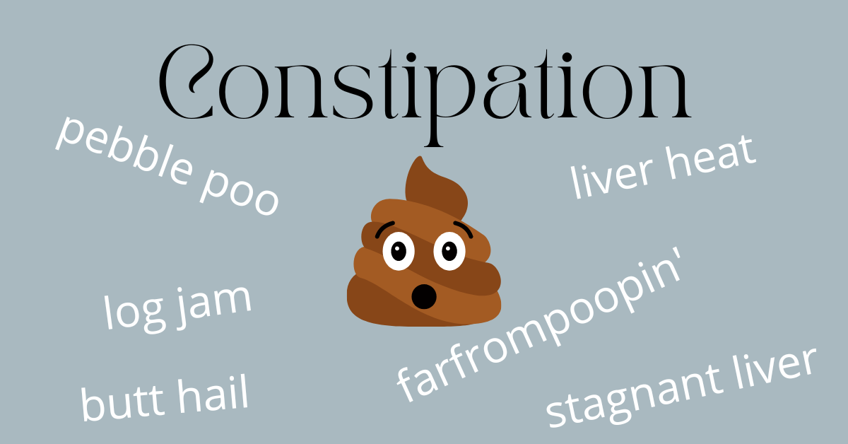 Constipation AKA Log Jam Alignment Monkey