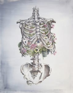 Floral Skeleton