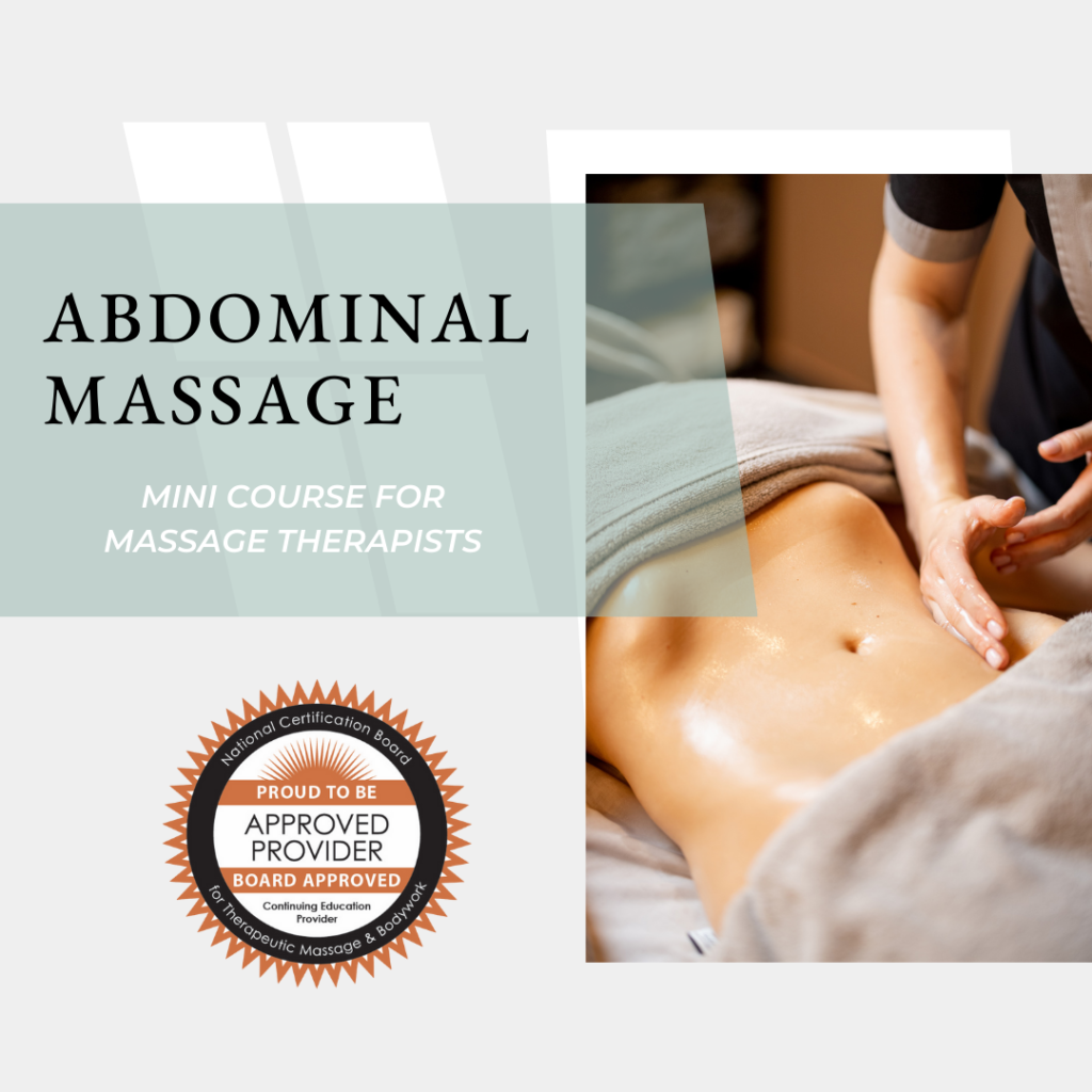 Abdominal massage for lmts